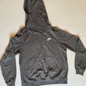 Grey Nike high/turtle neck hoodie